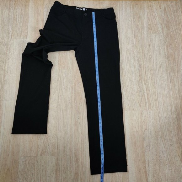 Betabrand Classic Straight Leg Dress Pants Size 2 XL Pull On  Pockets Flat Front - Picture 9 of 10